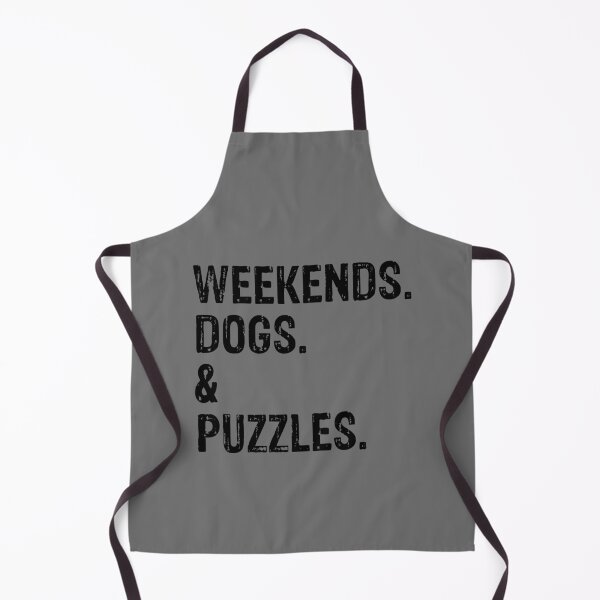 Item preview, Weekends Dogs and Puzzles Funny Gift designed and sold by Guarddogdrive.