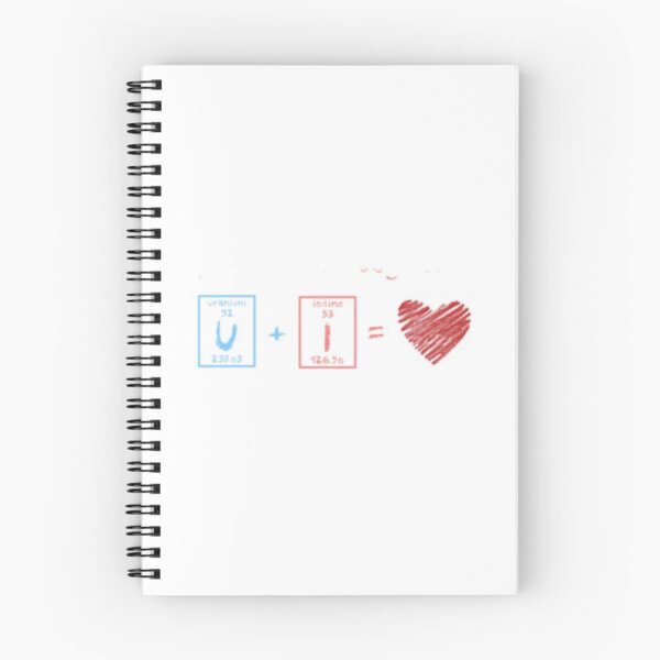 Item preview, You plus I equals love with chemical elements  designed and sold by John Saul.