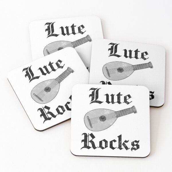 Item preview, Lute Rocks, Lutenist Folk Musician Rock Goth designed and sold by doodlerob.