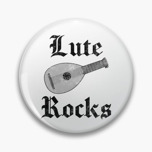 Item preview, Lute Rocks, Lutenist Folk Musician Rock Goth designed and sold by doodlerob.