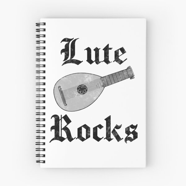 Item preview, Lute Rocks, Lutenist Folk Musician Rock Goth designed and sold by doodlerob.