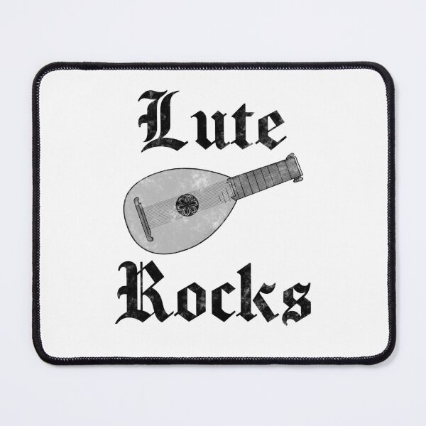 Item preview, Lute Rocks, Lutenist Folk Musician Rock Goth designed and sold by doodlerob.