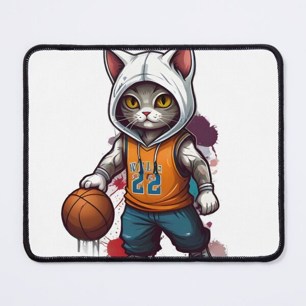 Item preview, Basketball style cat designed and sold by david stigler.