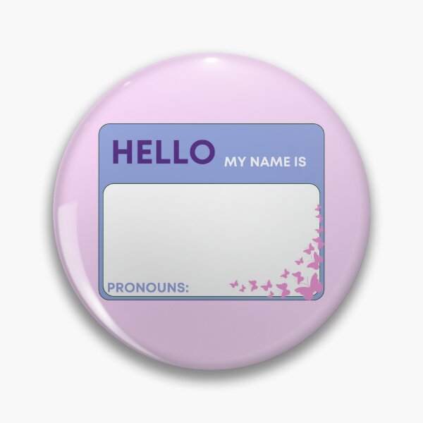Item preview, Hello, Intro Stickers with Butterflies designed and sold by EclecticKrys.