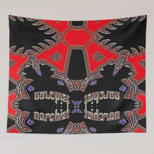 Item preview,  *ANARCHIST ANIMALS ALPHABET LETTERS HUMOR BLOOD TOP ILLUSTRATION.* designed and sold by Ralek.