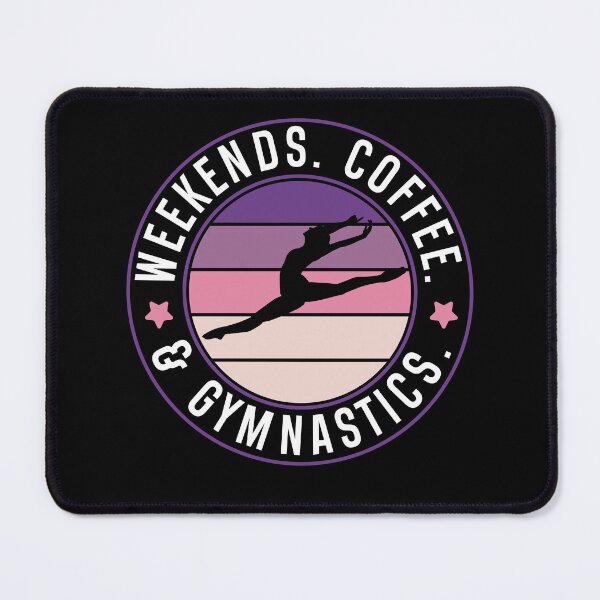 Item preview, Weekends Coffee & Gymnastics Qomen Gymnast designed and sold by BlueBerry-Pengu.