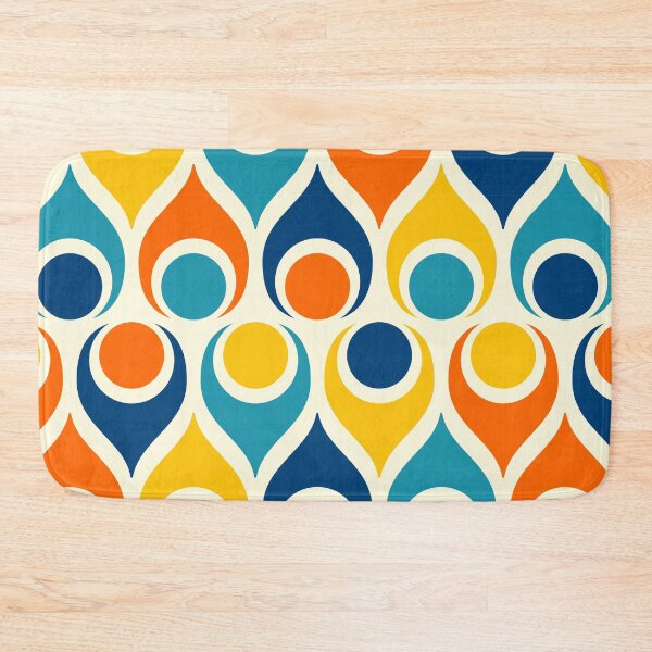 Item preview, Retro Atomic Teardrop Pattern designed and sold by Melissify.