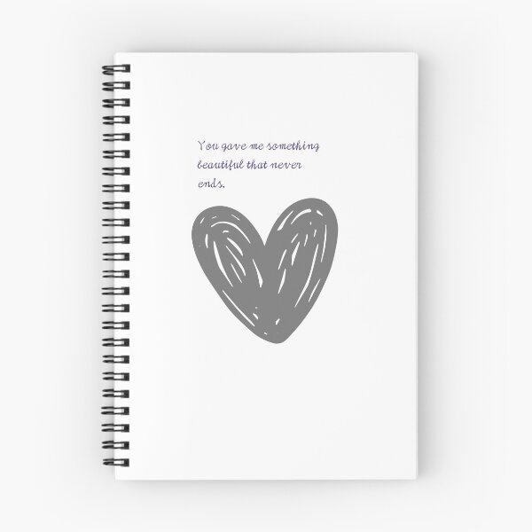 Item preview, Amor, me diste algo hermoso que nunca termina. designed and sold by GoldenModels.