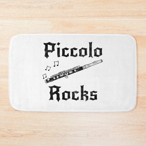 Item preview, Piccolo Rocks, Piccoloist Flutist Goth Heavy Rock Musician designed and sold by doodlerob.