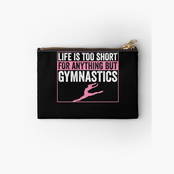 Item preview, Life ist Too Short Funny Gymnast Women Gymnastics designed and sold by BlueBerry-Pengu.