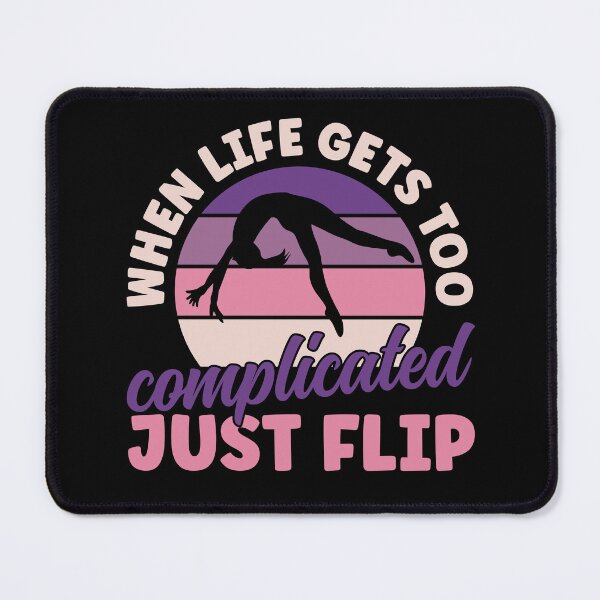 Item preview, Just Flip Gymnastics Funny Gymnast Women designed and sold by BlueBerry-Pengu.