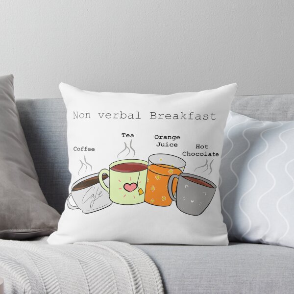 Item preview, Non verbal communication Breakfast designed and sold by Kyospherarts.
