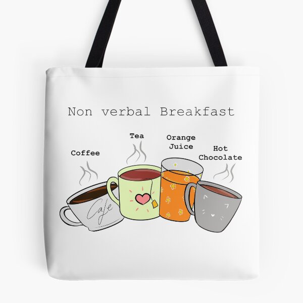 Item preview, Non verbal communication Breakfast designed and sold by Kyospherarts.