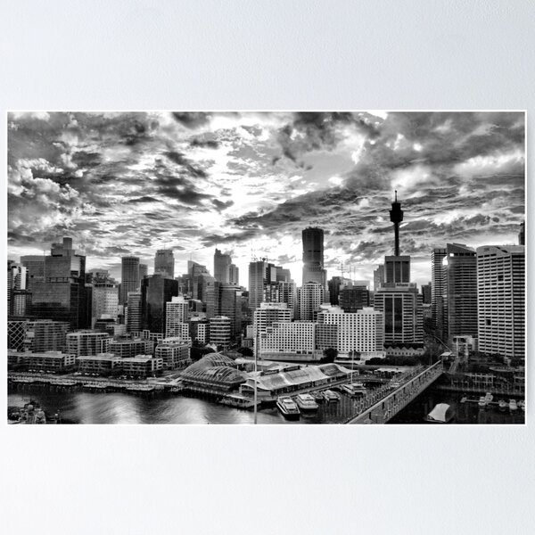 Item preview, Contrast City designed and sold by Throwing  Buckets Magazine.