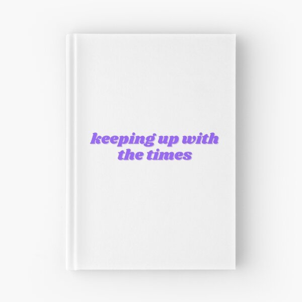 Item preview, keeping up with the times, purple designed and sold by ChiWellness Shop.