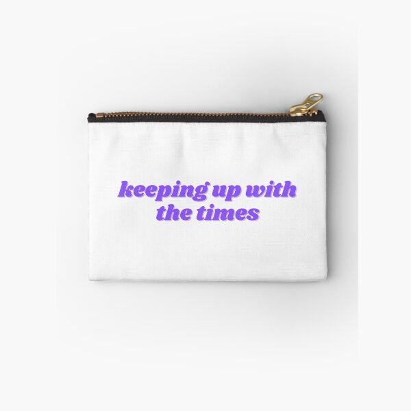 Item preview, keeping up with the times, purple designed and sold by ChiWellness Shop.