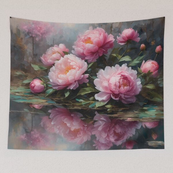 Item preview, Roses Near Lake designed and sold by Mermaid's Whimsy.