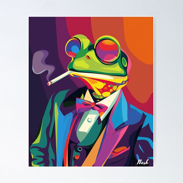 Item preview, frog smoker designed and sold by randynash.