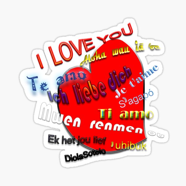 Item preview, Love words designed and sold by Diola Sotelo.