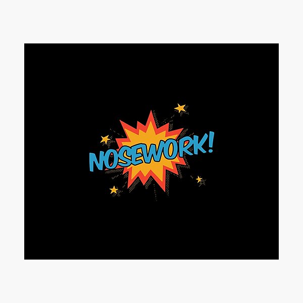 Item preview, Nosework! designed and sold by orlumbuspirate.