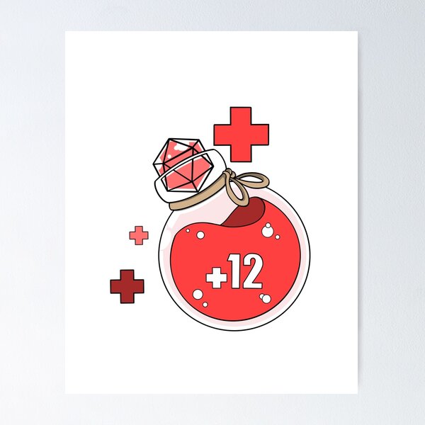 Item preview, Health Potion designed and sold by wnderfullytwstd.