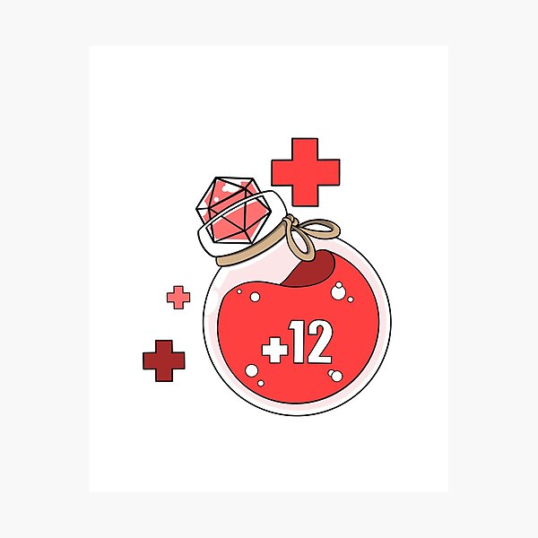 Item preview, Health Potion designed and sold by wnderfullytwstd.