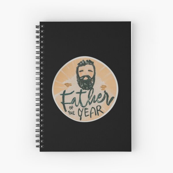 Item preview, Father Of The Year Acrylic Painted Sticker - Digitally Enhanced designed and sold by RayanaArt.