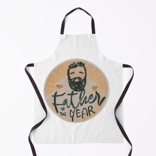 Item preview, Father Of The Year Acrylic Painted Sticker - Digitally Enhanced designed and sold by RayanaArt.
