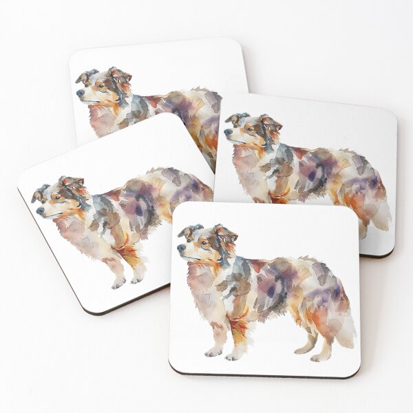 Item preview, Watercolor Shepherd Portrait designed and sold by SellingWSarah17.