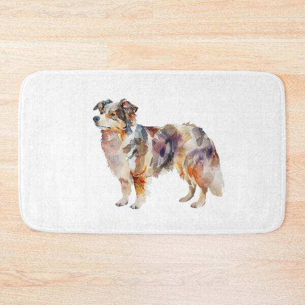 Item preview, Watercolor Shepherd Portrait designed and sold by SellingWSarah17.