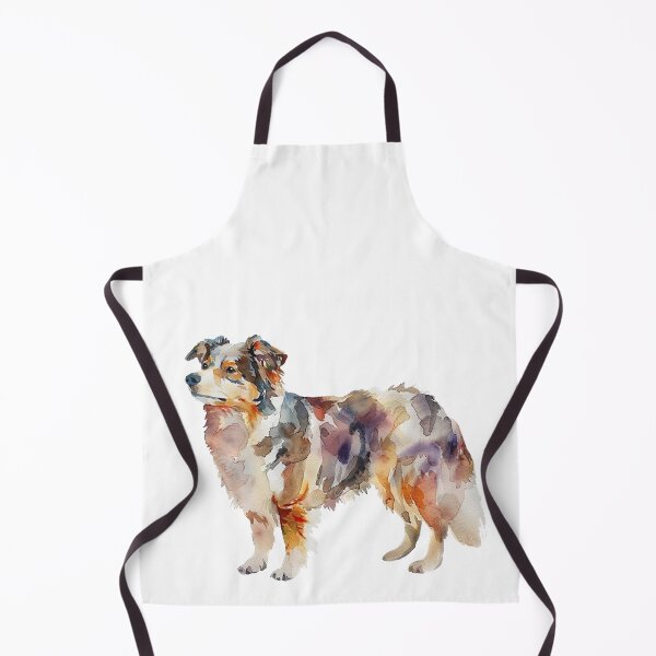 Item preview, Watercolor Shepherd Portrait designed and sold by SellingWSarah17.