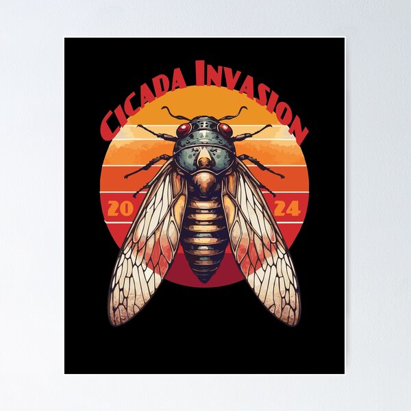 Item preview, Cicada Invasion 2024 designed and sold by heartsake.