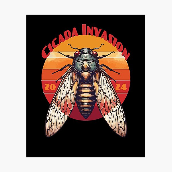 Item preview, Cicada Invasion 2024 designed and sold by heartsake.