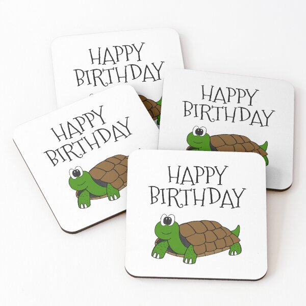 Item preview, Tortoise Happy Birthday Dad Grandpa Grandma Funny designed and sold by doodlerob.