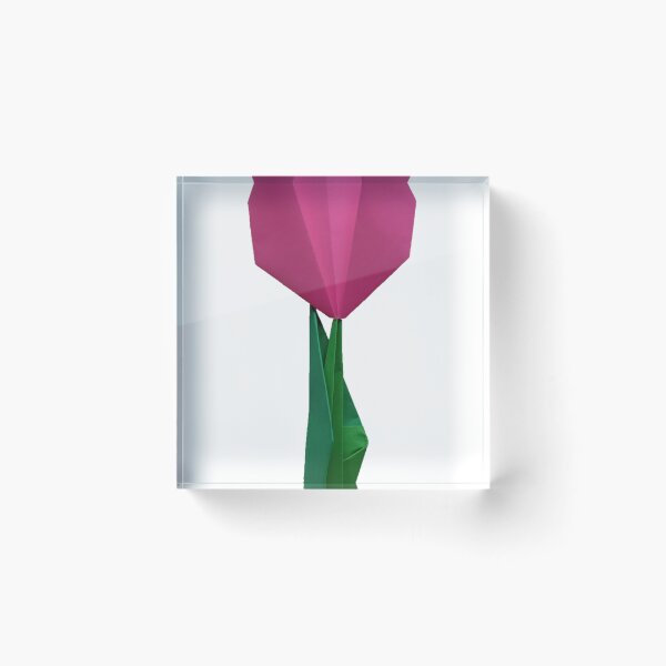Item preview, tulip town, tulip, spring, spring flower, origami, origami work designed and sold by colorgallery11.