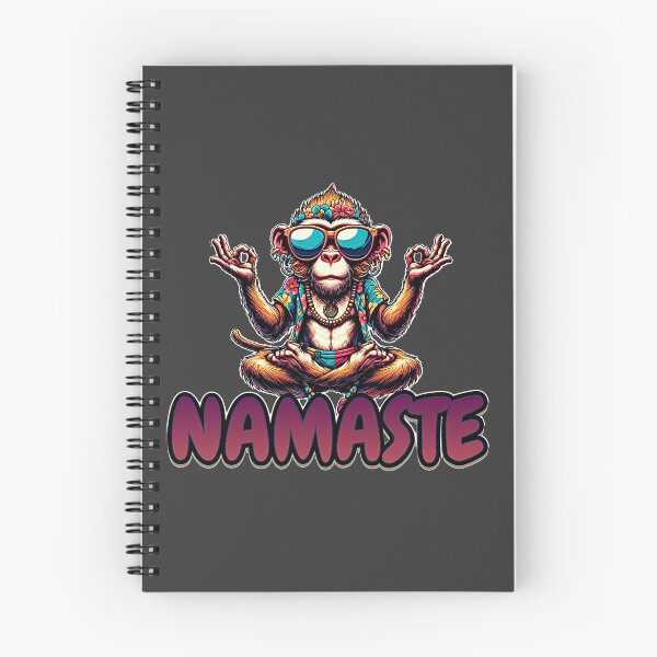 Item preview, namaste monkey designed and sold by ONIX23.