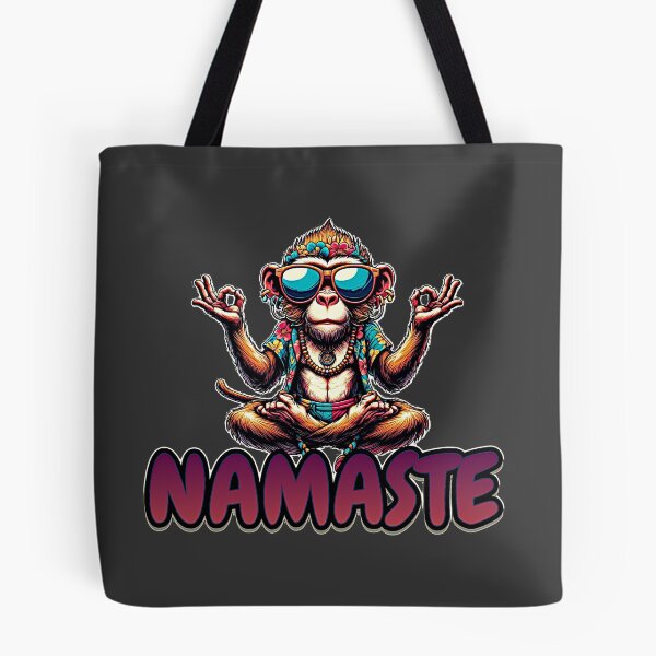Item preview, namaste monkey designed and sold by ONIX23.
