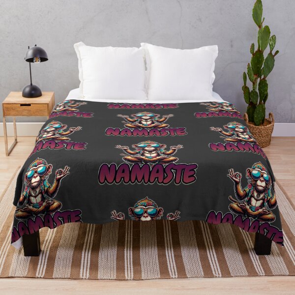 Item preview, namaste monkey designed and sold by ONIX23.