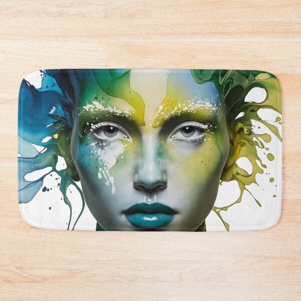 Item preview, Fluid Acrylic with Face Pouring Paint Art 3D Model designed and sold by Charlygood.