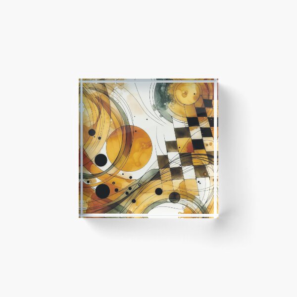 Item preview, Geometric elegance designed and sold by MoxisWatercolor.