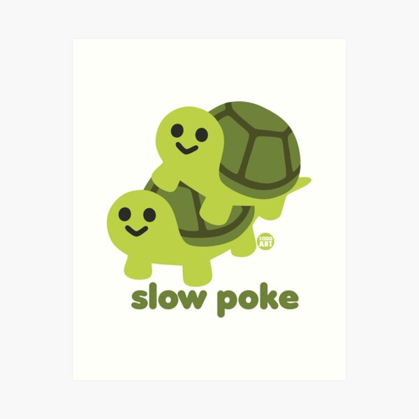 Item preview, SLOWPOKE TURTLES designed and sold by TODD GOLDMAN.