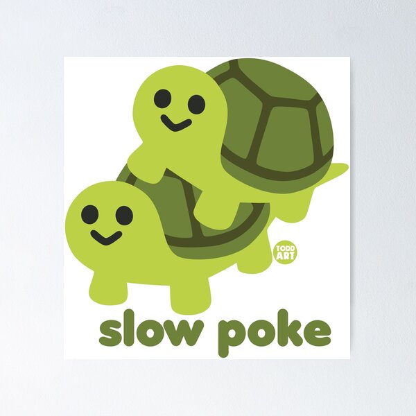 Item preview, SLOWPOKE TURTLES designed and sold by TODD GOLDMAN.