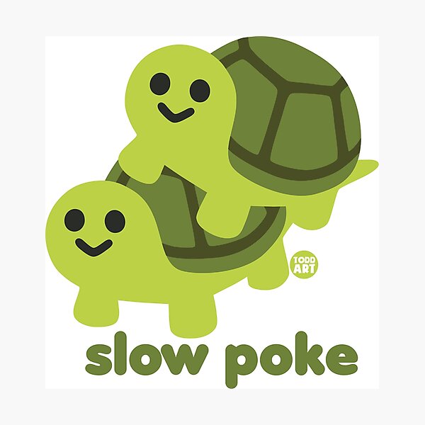 Item preview, SLOWPOKE TURTLES designed and sold by TODD GOLDMAN.