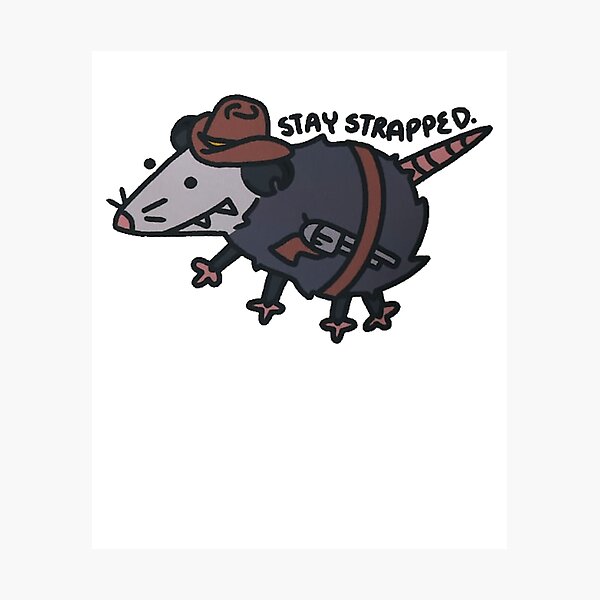 Item preview, Stay Strapped Funny Rat designed and sold by SAFIXO.