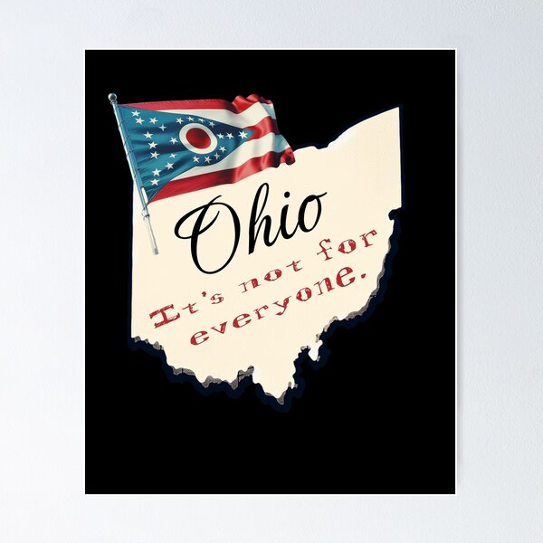 Item preview, State of Ohio - It's Not For Everyone designed and sold by 5PointsDigital.