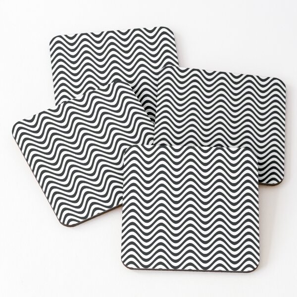 Item preview, Op Art Wave Pattern designed and sold by Halfoun.
