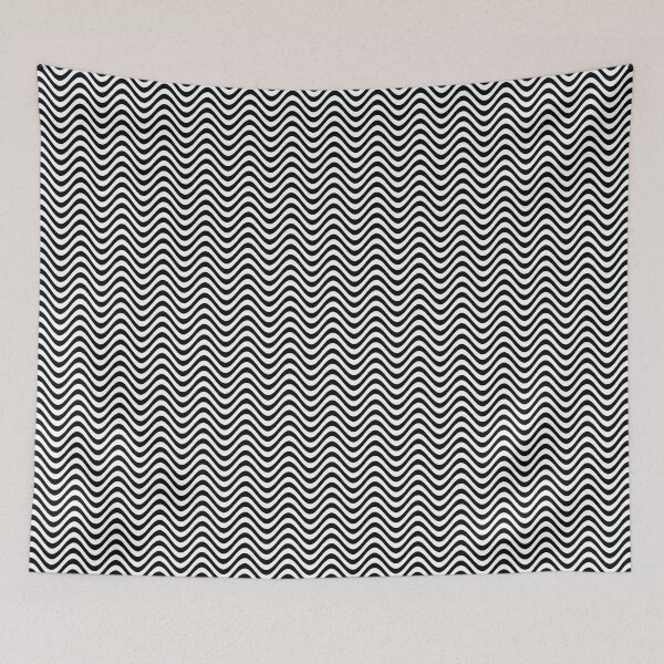 Item preview, Op Art Wave Pattern designed and sold by Halfoun.