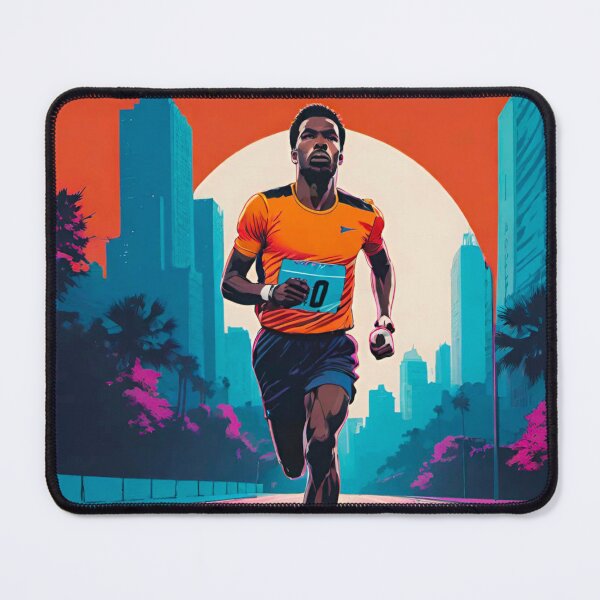 Item preview, Olympic Champion Marathon Runner: Triumph in Every Stride designed and sold by GrizzlyCollective.