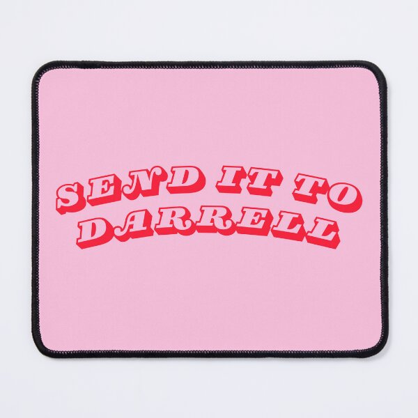 Item preview, Send It To Darrell - Red/Pink designed and sold by LadyBudStudio.