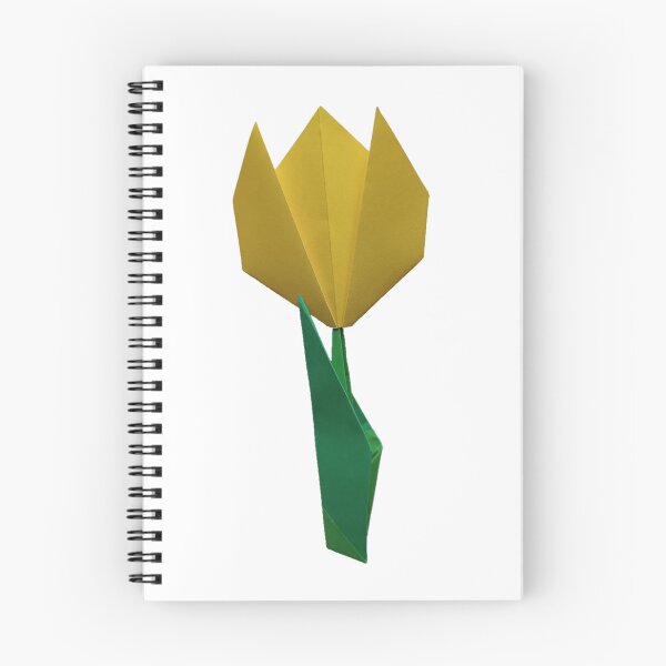 Item preview, tulip town, tulip, yellow tulip, spring, early spring, origami, origami work designed and sold by colorgallery11.
